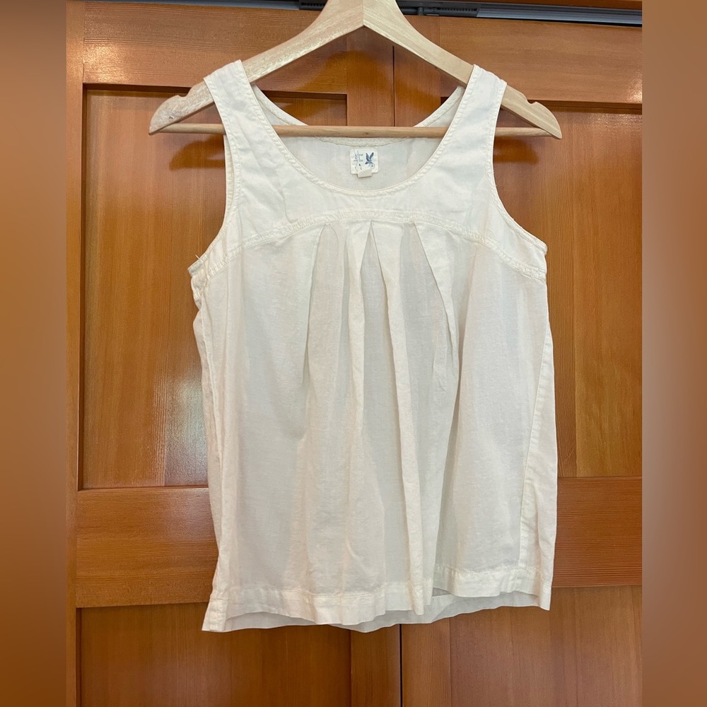 size 2 esme & esyllte cream tank